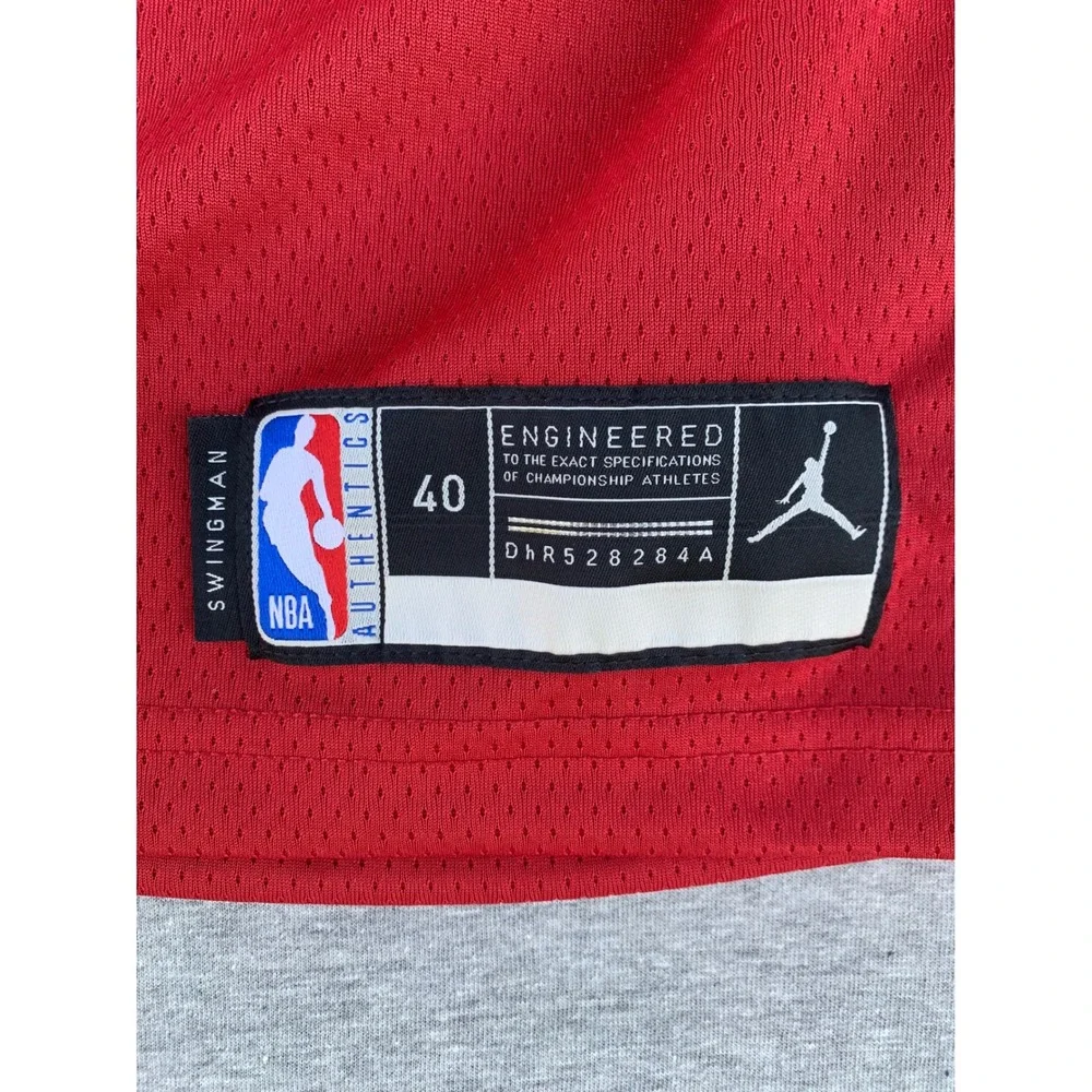 Nike Jordan Miami Heat Jimmy Butler Authentic Swingman Jersey Size 40 S